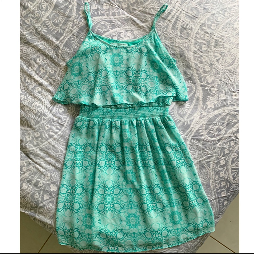 Teal Spring Dress